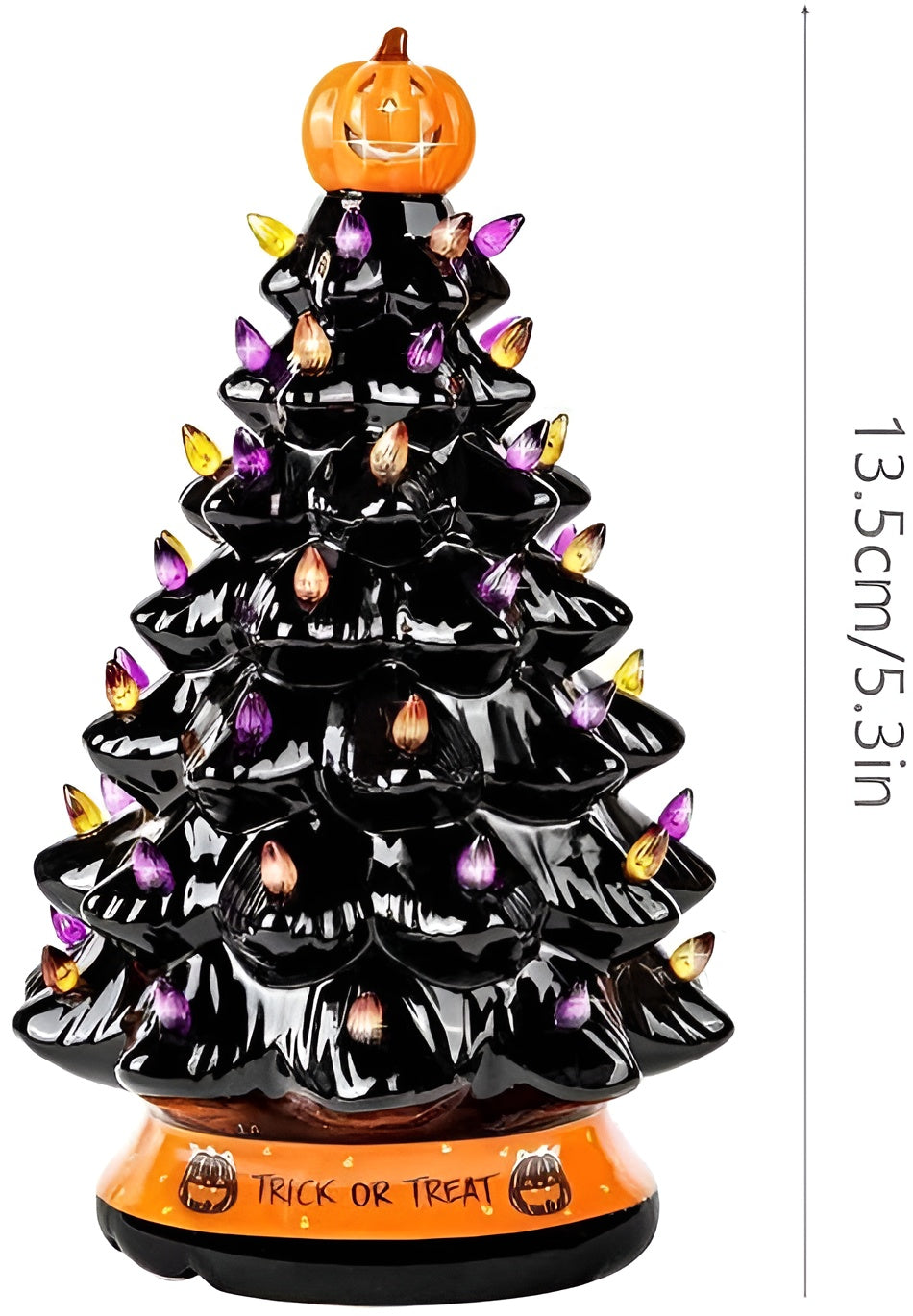 Jack-O'-Lantern Glow Tree
